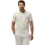 Poloshirt State of Art crème print plantjes pique normale fit