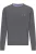 Fynch-Hatton Casual Fit Trui ronde halsgrijs, Effen