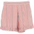 See by Chloé gestreepte minishorts van katoen in meerdere kleuren