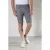 New-Star Heren korte broek 0241 nyon light grey