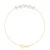 Armband – 5 Echte Gecultiveerde Zoetwaterparels Rond 6-7 mm
