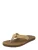 QUIKSILVER Teenslippers ‘Carver’  bruin