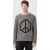 AllSaints Message Crew Gunmetal Grey