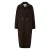 Oversized Dubbellaags Maxi Blazer Jas Van Gemengde Wol Voor Vrouwen COMMA