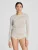 Gai+Lisva Shirt ‘Thyra’  lichtbruin / wit