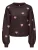 Only Onlrica Ls Detail O-neck Cc Knt 15375856 Trui 5100296 Coffee Bean Heart/pastel