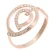 Orphelia Dames 925 Sterling Zilveren Ring – Roze ZR-7114/RG