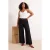 Trendyol Curve Dames Zwart Effen Hoge taille Grote maten Jeans