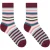 Paul Smith Sock Gilly Stripe Burgundy/ Borde