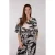 Jansen Amsterdam Fianna blouse wtt2 120 short sleeve off white/ black