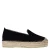 Sacha suède espadrilles zwart