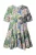 Ulla Popken Shirt  blauw / groen / grasgroen