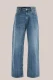 Blue Ridge – Heren loose fit jeans – Loose fit – Blauw – Katoen –