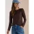 Effen shirt met lange mouwen en bootnek