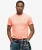 Essential Neon T-shirt met Geborduurd Logo Oranje