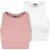 Urban Classics Dames ribbed crop top (set van 2)