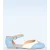 Dapper Dancemates flats in babyblauw