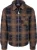 Barbour International Overshirt Oswald Navy Camel