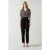 LK Bennett Coco Tie Straight Jeans  Black