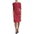 Poppy Print Jurk Half Mouwen