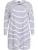 Zizzi Slaapshirt ‘Msiv’  zwart / wit