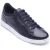 Base London Zammo Leren Heren Sneakers NAVY