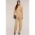 Motivi Fluid Fabric Cargo Pants Beige