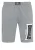 LONSDALE Broek ‘Jam’  grijs gemêleerd / zwart / wit