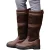Brogini Hollingworth Leder Laarzen met Ritssluiting voor Volwassenen (Bruin)