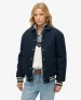 Country Club Wollen Bomberjack Blue