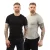 Calvin Klein Heren Essential T-shirt met ronde hals (Set van 2) (Zwart/Grijs)