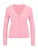 MADELEINE Gebreid vest  framboos
