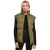 Urban Classics Ladies Waisted Puffer Vest Olive