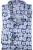 OLYMP Level Five Overhemd blauw, Bedrukt