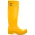 Dames Hunter Original Tall Wellington Laarzen in Geel