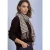 Sjaal met houndstooth-patroon en glitters
