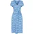Mountain Warehouse Dames/Dames Santorini Wrap Midi Dress (Helder Blauw)