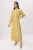 Trendyol Modest Dames Groen Effen Maxi Lang Casual Skater Modest Jurken