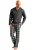 H.I.S Pyjama lang  grijs / groen