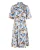 InWear Jurk ‘Sendra’  lichtblauw / bruin / wit