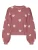 VERO MODA Trui ‘VMSomeone’  oudroze / wit