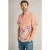 White Stuff Finsbury Leaves Printed Shirt Pink Print