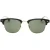 Hugo Boss groene lens zwarte detail gouden zonnebril
