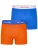 Happy Shorts Boxershorts ‘ Jersey ‘  blauw / oranje