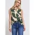 Street One Dames Gedessineerde blouse top in Groen