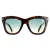 Tom Ford zonnebril Julie FT0685 52p Dark Havana Green Gradient