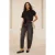 TRENDYOLMİLLA Dames Bruin Effen Barrel Hoge taille Jeans