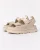Platformsandalen met Verstelbare Band in Beige