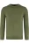 Marvelis Casual Trui ronde hals olijf, Effen