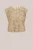 WE Fashion – Dames top met print – Regular fit – Beige –